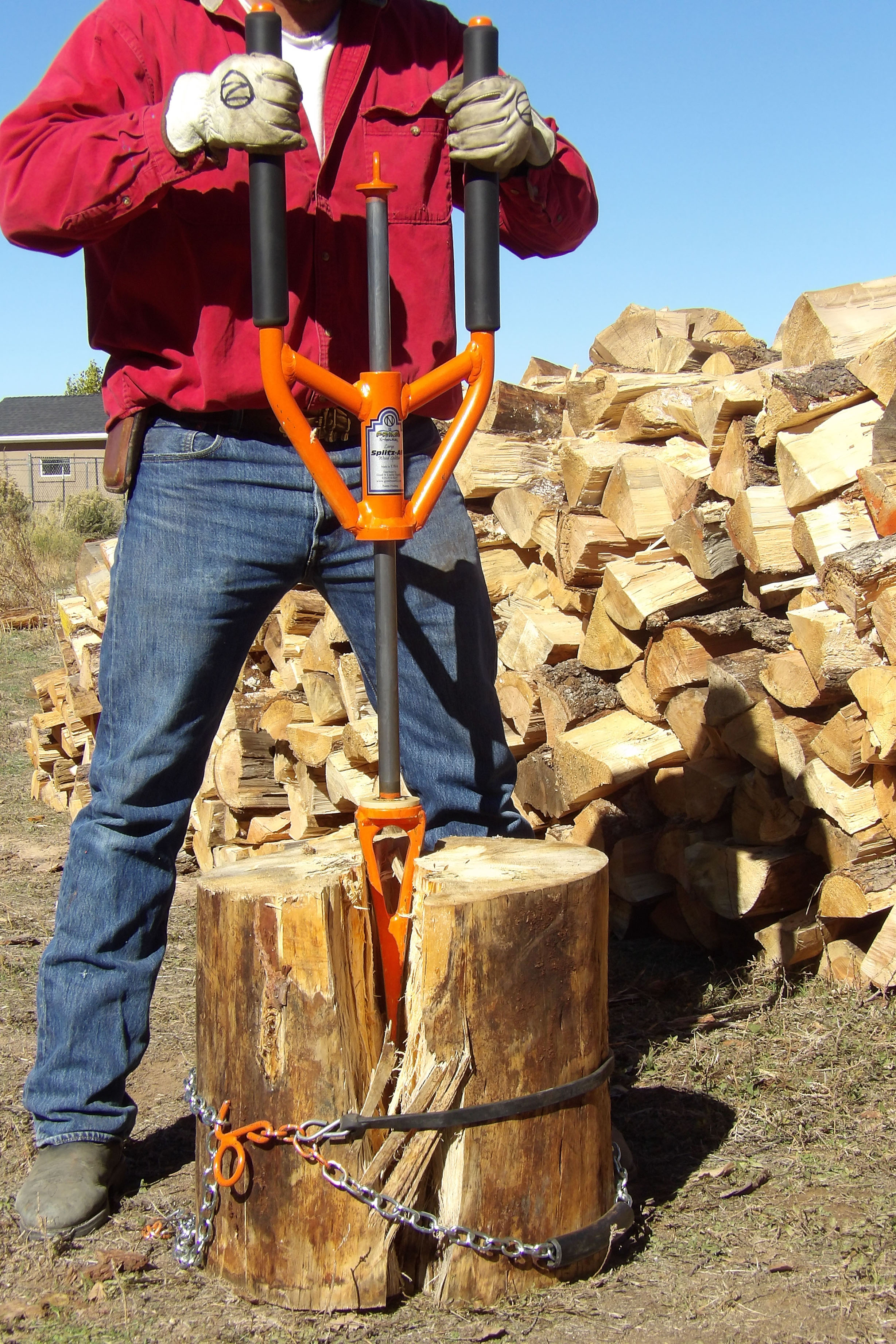 good-n-useful-splitz-all-split-knotty-log-firewood-wood-splitter-tool-best-way-safe-splitz