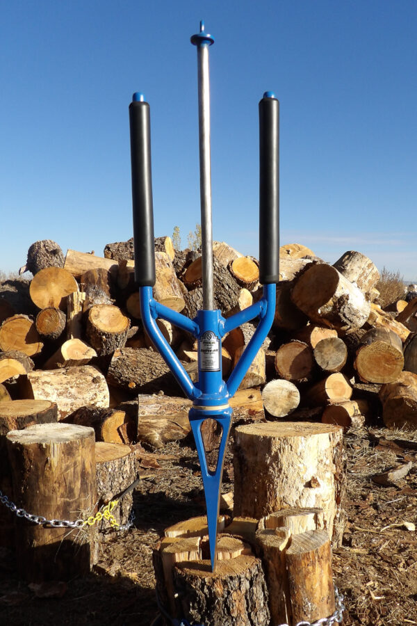 Splitz-Assist, keeps all the pieces together while splitting and makes it easy to to carry to the log pile